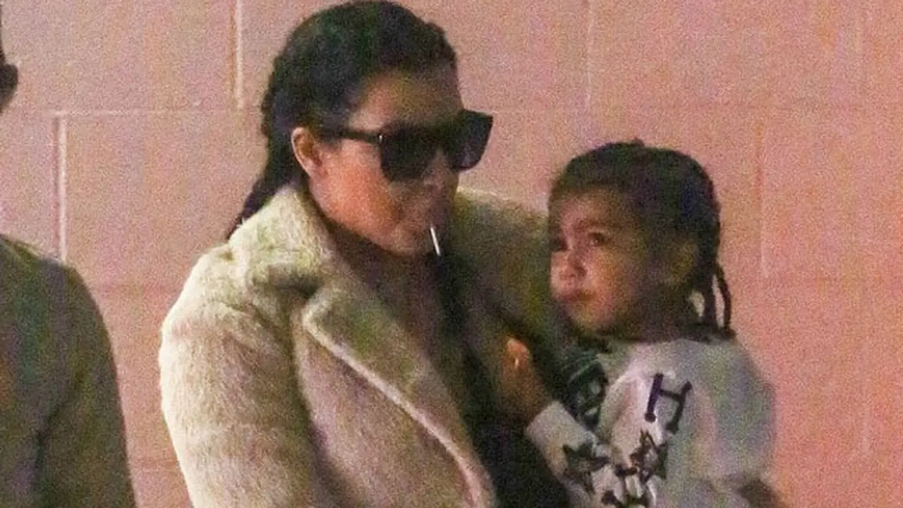 Kim Kardashian dan North West