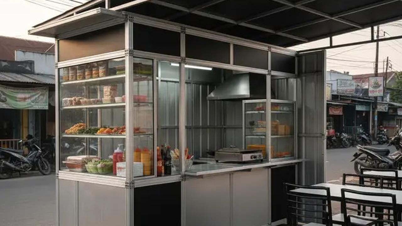 7 Desain Warung Mudah Dibersihkan dan Tahan Lama, Cocok untuk Usaha Kecil hingga Besar