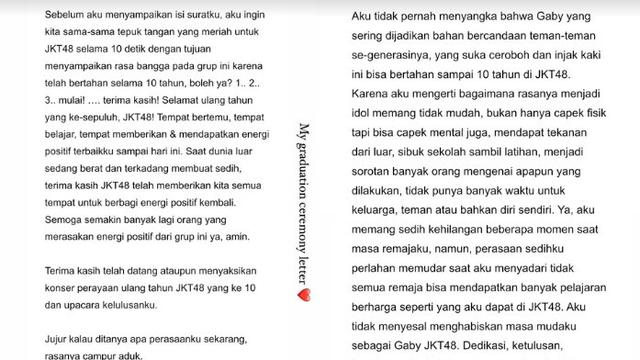 Gaby JKT48 (Foto: Instagram/@jkt48gaby)