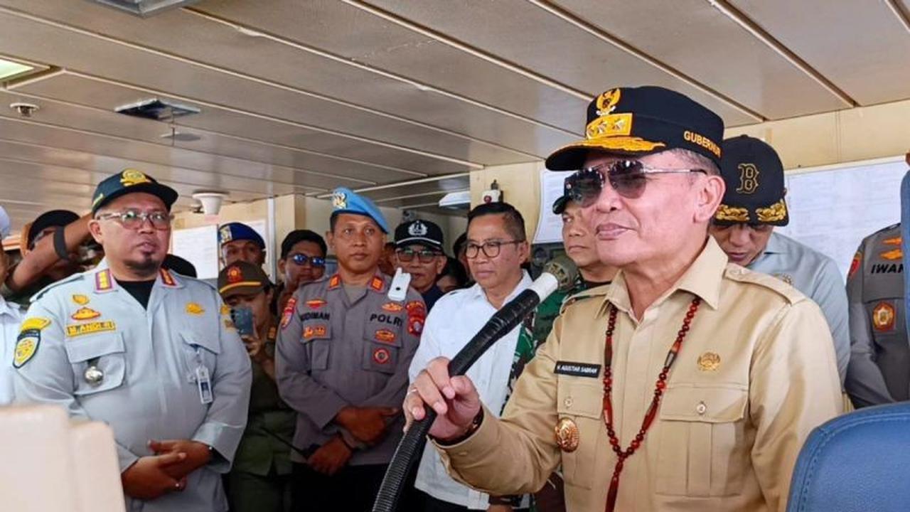Gubernur Kalteng Lepas 1.400 Pemudik dari Pelabuhan Sampit Menuju Semarang