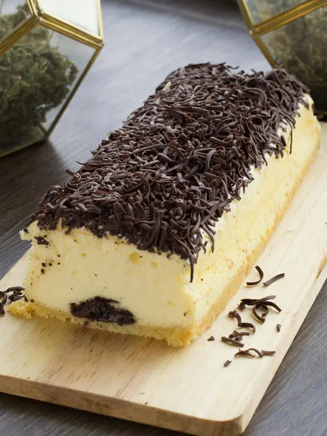 resep bolu labu kuning cokelat