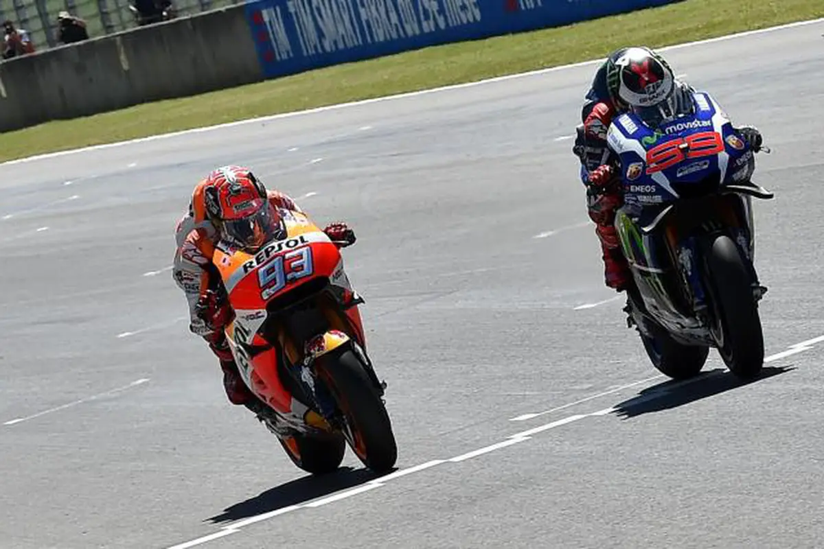 Marc Marquez dan Jorge Lorenzo