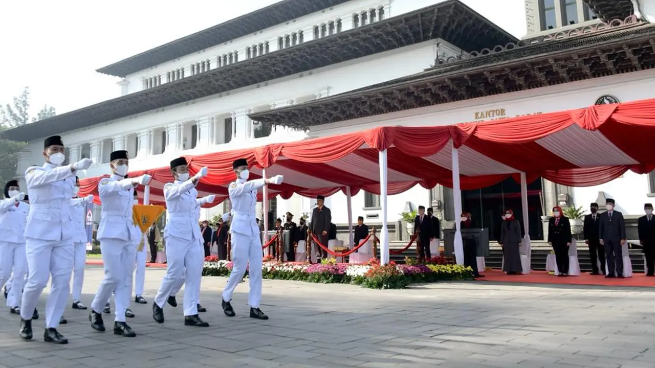 Upacara Hari Kebangkitan Nasional.