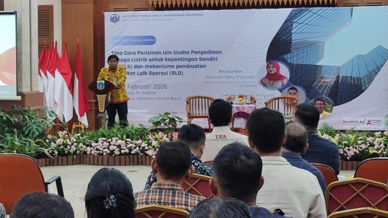 Pemkot Jakbar Gencarkan Sosialisasi Izin Usaha Penyediaan Tenaga Listrik (IUPTLS) Demi Keamanan Energi