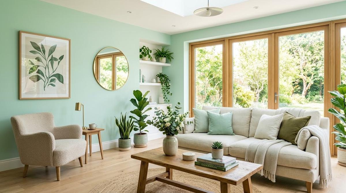 Dekorasi Rumah Cat Hijau Agar Terlihat Elegan/AI Generated