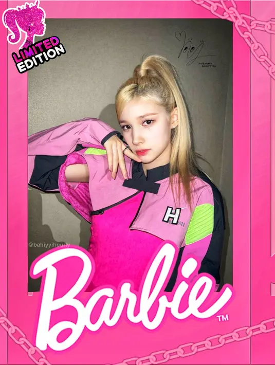 <p>Bukankah Huening Bahiyyih terlihat dia sangat pas berada di dalam kotak seolah-olah dia adalah Barbie? (Foto: via Allkpop)</p>