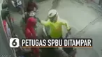 Beredar video yang memperlihatkan konsumen sedang menampar petugas SPBU. Kejadian ini karena konsumen tidak mau antri.