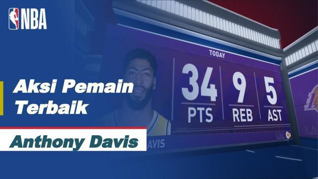 Berita Video Melihat Aksi Anthony Davis Saat LA Lakers Kalahkan Miami Heat di Final NBA 2020