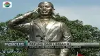 Paguyuban pemuda di Pemalang, Jawa Tengah, ciptakan patung Jenderal Sudirman dari limbah styrofoam yang diklaim awet ratusan tahun. 