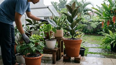 10 Cara Mencegah Akar Tanaman Hias Busuk Saat Musim Hujan