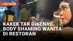 Media sosial dihebohkan dengan insiden yang dialami seorang wanita di restoran. Secara tiba-tiba wanita tersebut menjadi korban body shaming seorang kakek tak dikenal saat menyantap hidangan. Seketika raut wajah wanita tersebut berubah drastis menden...
