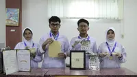 Puntung Rokok dan Ampas Tebu Antarkan Pelajar Medan Raih Medali Emas Jepang