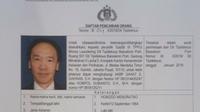 Bareskrim Polri menerbitkan surat DPO Honggo Wendratno (foto: istimewa)