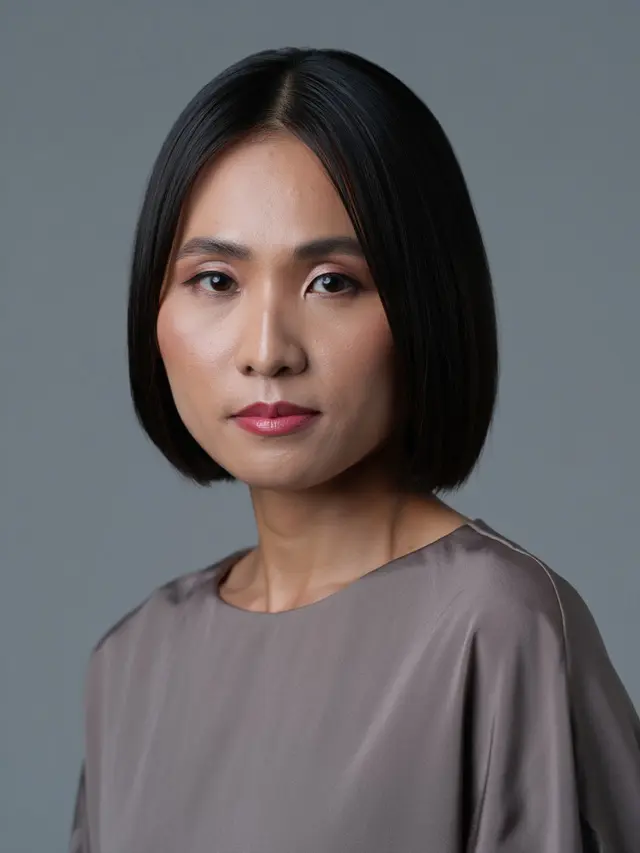 Potongan Rambut Ibu-Ibu 40 Tahun