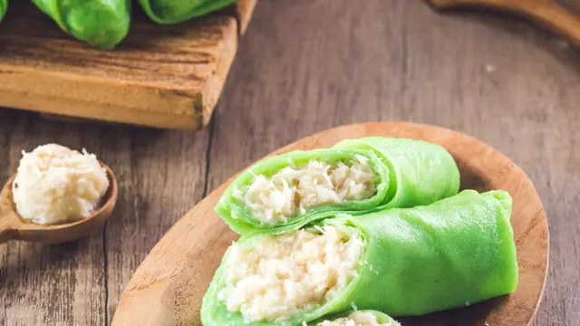 Resep dadar gulung berbahan sagu, rekomendasi menu bebas gluten. (dok. ANJ)