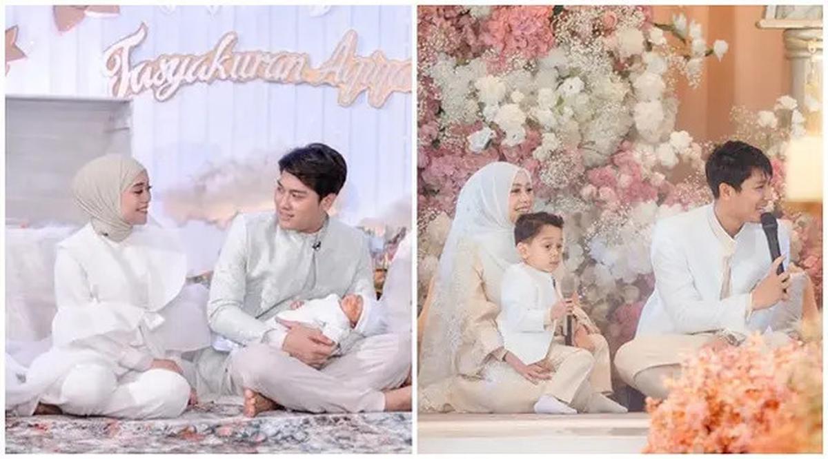 6 Potret Beda Penampilan Lesti Kejora di Akikah Anak Pertama dan Kedua, Memesona