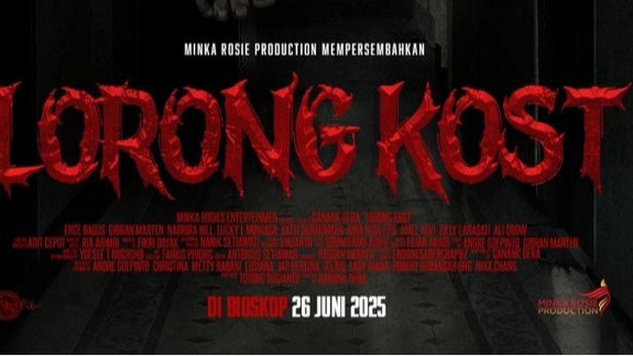 'LORONG KOST' Siap Teror Penonton 26 Juni, Ganank Dera Angkat Horor Psikologis Penuh Trauma dan Ketegangan