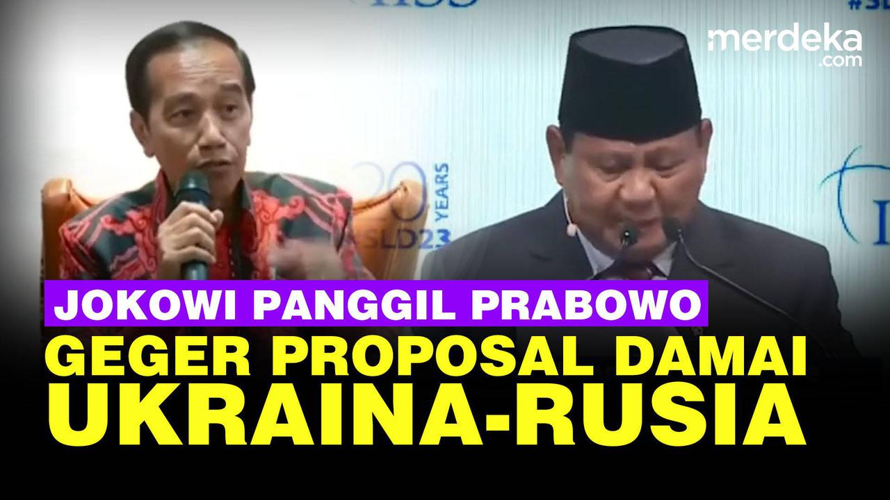 VIDEO: Respons Jokowi Proposal Damai Ukraina-Rusia "Saya Minta Penjelasan Menhan"