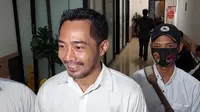 Yama Carlos di Pengadilan Negeri Jakarta Selatan, Rabu (15/2/2023). (Dok. via M. Altaf Jauhar)