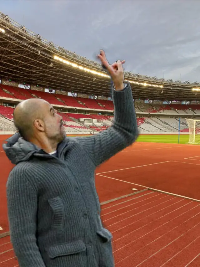 6 Editan Foto Pep Guardiola Jika Tinggal di Indonesia Ini Bikin Ngakak.