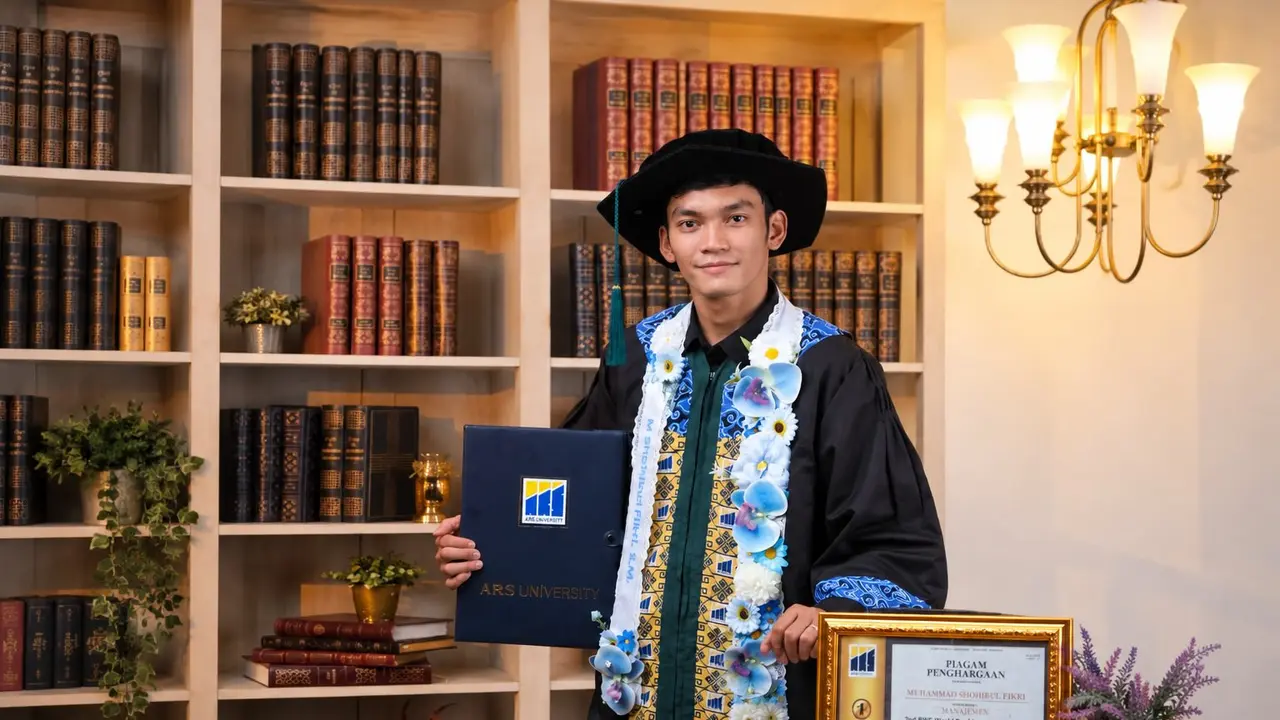 Shohubul Fikri wisuda
