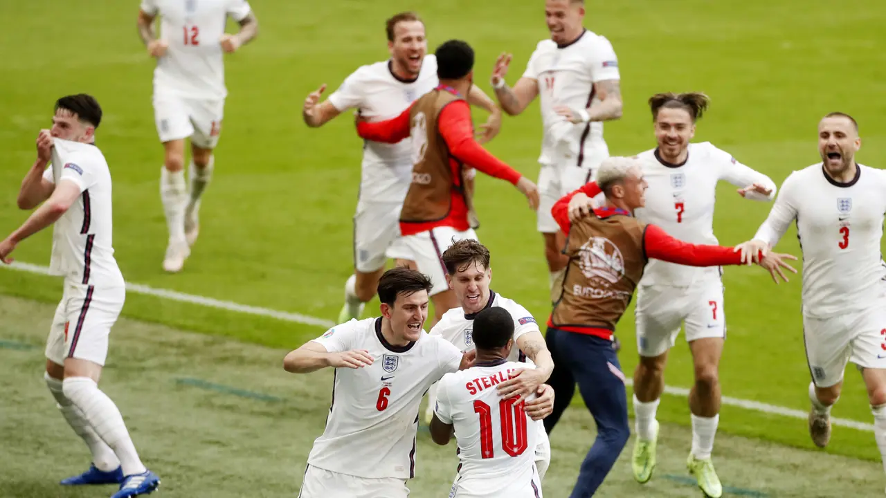 Foto Piala Eropa: Momen Selebrasi Emosional di Babak 16 Besar Euro 2020