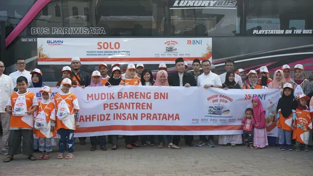 PT Bank Negara Indonesia (Persero) Tbk (BNI)‎ menggelar berbagai program mudik bersama. Liputan6.com/Septian Deny