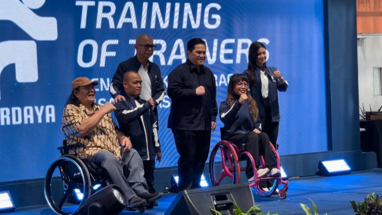 Bangun Ekosistem Olahraga, Menpora Erick Thohir Buka Program TOT Pelatih Atlet Disabilitas di Karanganyar