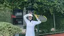 Lulus dari JKT48, Melody masih bergelut dengan kesibukan di dunia hiburan. Meski tidak tampil di atas panggung, kini Melody menjadi bagian dari tim di balik layar JKT48. Sesekali penampilannya pun membuat para penggemarnya rindu saat membawakan lagu-lagu yang pernah ia nyanyikan di panggung melalui Instagram. (Liputan6.com/IG/@melodylaksani92)
