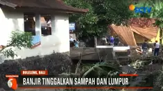 Warga dibantu puluhan personil Yonif 900 Raider, Buleleng, turun tangan membenahi dan membersihkan rumah-rumah warga.