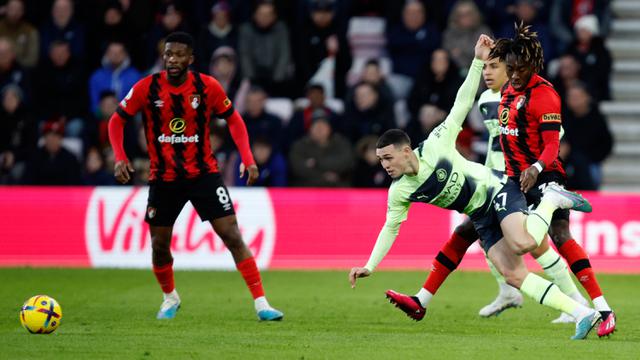 Manchester City Lumat Bournemouth, Terus Pepet Arsenal di Papan Atas Klasemen Liga Inggris