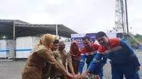 PT Pertamina EP Bunyu Field memulai proses tajak pengeboran sumur B-2118 dan B-2221, di Desa Bunyu Selatan, Kecamatan Bunyu, Kabupaten Bulungan, Kalimantan Utara. (Dok Pertamina)
