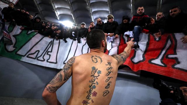 Selebrasi Pemain AC Milan Usai Singkirkan Lazio di Semifinal Coppa Italia