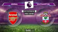 Arsenal Vs Southampton (Bola.com/Adreanus Titus)