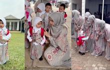 Sudah Mulai Sekolah, Ini 10 Potret Moana Anak Ria Ricis, Pakai Seragam Baru, Bikin Gemas