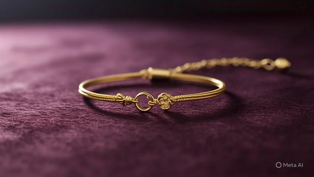 Model Gelang Emas Islami 14K
