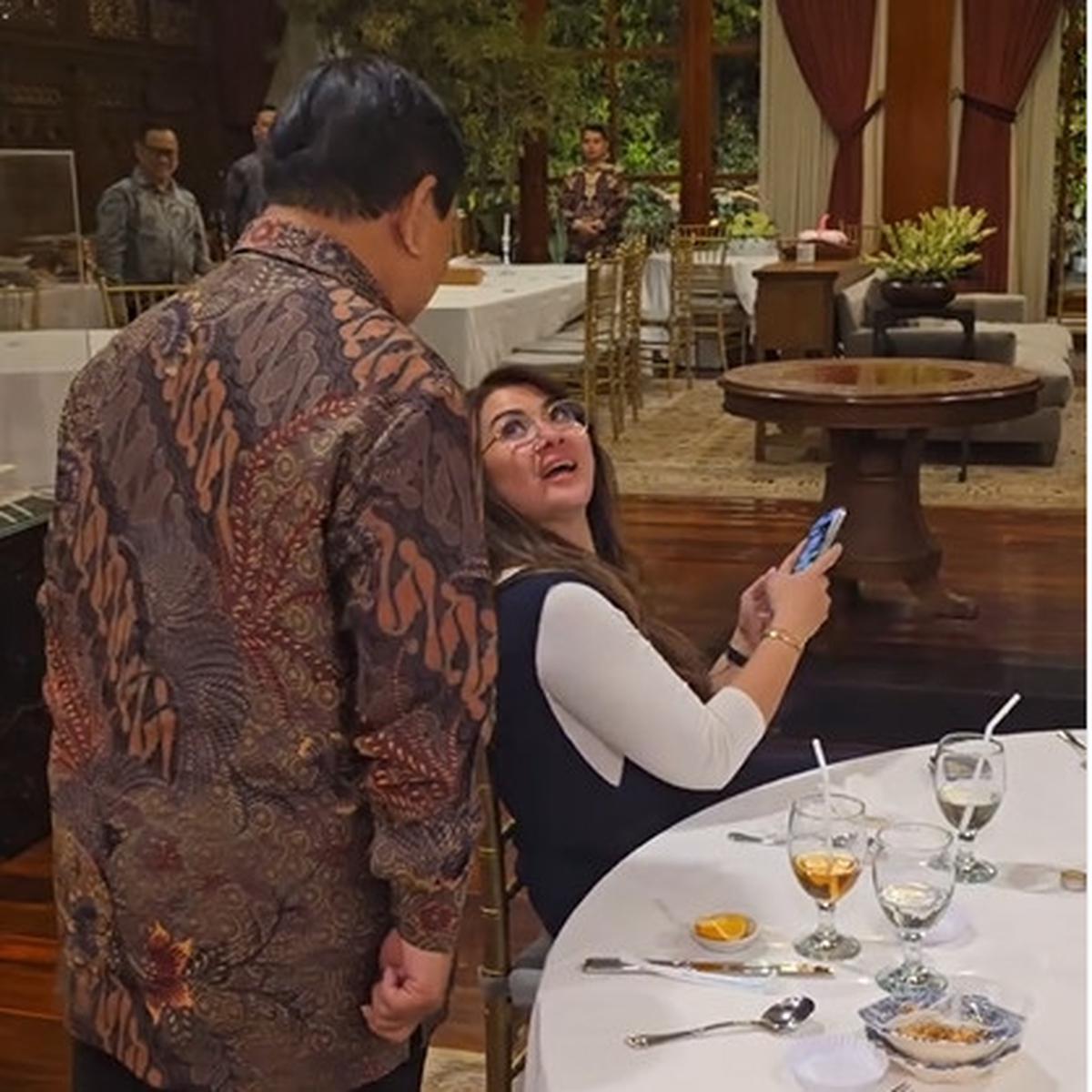 Prabowo dan Sekretaris Pribadinya