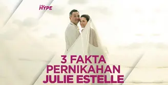 3 Fakta Pernikahan Julie Estelle dan David Tjiptobiantoro, Sahabat Jadi Cinta