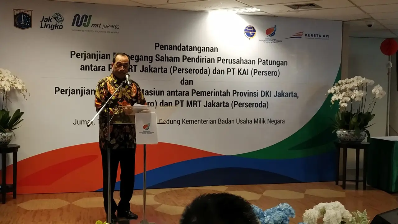 Menteri Perhubungan Budi Karya Sumandi di Kantor Kementerian BUMN, Jakarta, Jumat (10/1/2020).
