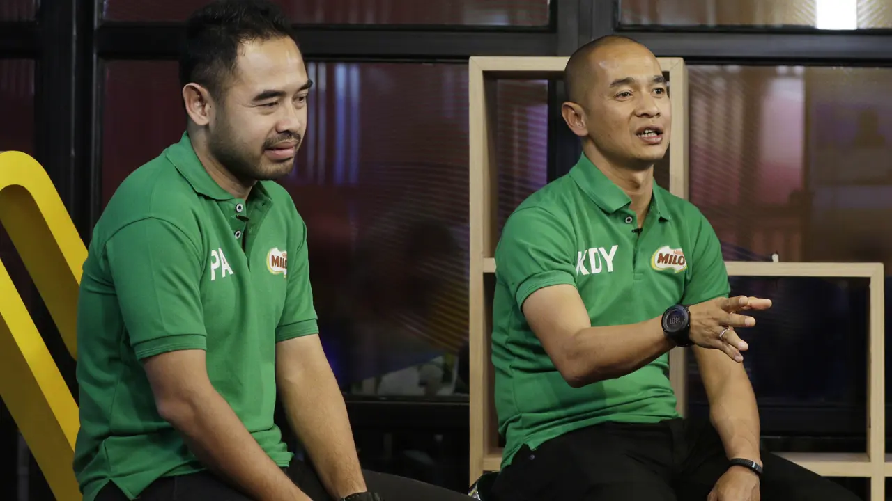 Kunjungan Milo Kurniawan Dwi Yulianto dan Ponaryo Astaman