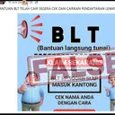 Cek Fakta: Hoaks Tautan Pendaftaran Pencairan BLT Lewat Handphone
