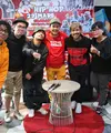 Indra Bekti prescon Hip Hop 29 Mars di kawasan Kemang, Jakarta Selatan, Rabu (19/2/2020). (Adrian Putra/Fimela.com)