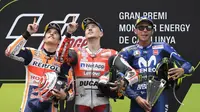 Valentino Rossi Puas Raih Podium di MotoGP Catalunya
