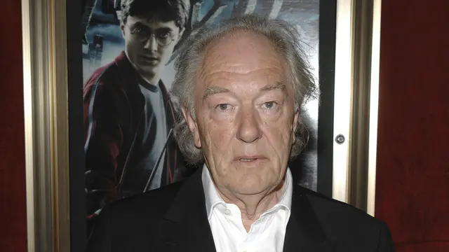 Michael Gambon pada 2009. (AP Photo/Peter Kramer, File)