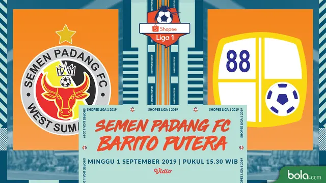 Semen Padang FC Vs Barito Putera