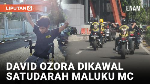 VIDEO: Satudarah Maluku MC Kawal Kepulangan David Ozora