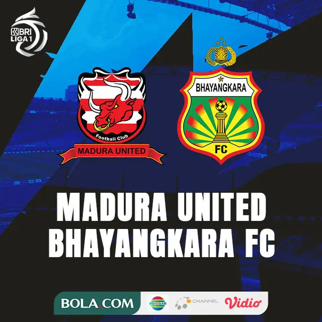 BRI Liga 1 - Madura United Vs Bhayangkara FC