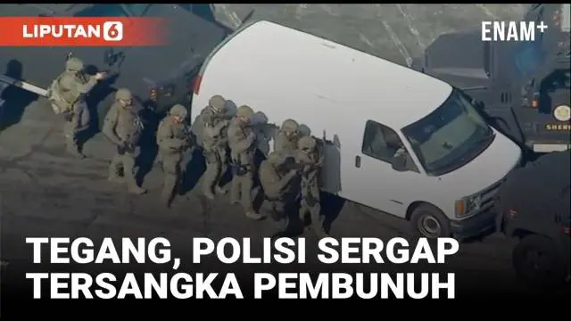 Perburuan tersangka pelaku penembakan massal saat perayaan Imlek di California berujung di kota Torrance. Polisi mengepung sebuah mobil van berwarna putih dan menyergap sang sopir.