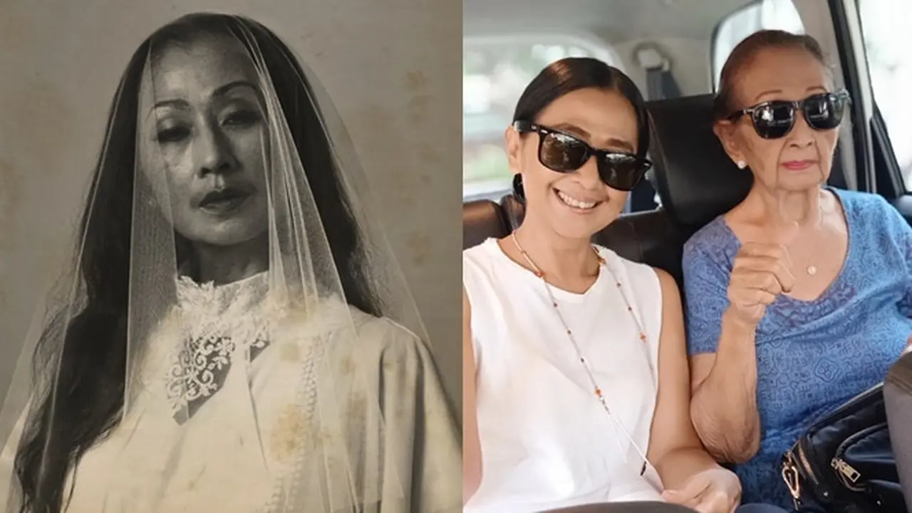 6 Momen Kedekatan Ayu Laksmi dengan Ibundanya, Pemeran Ibu 'Pengabdi Setan'