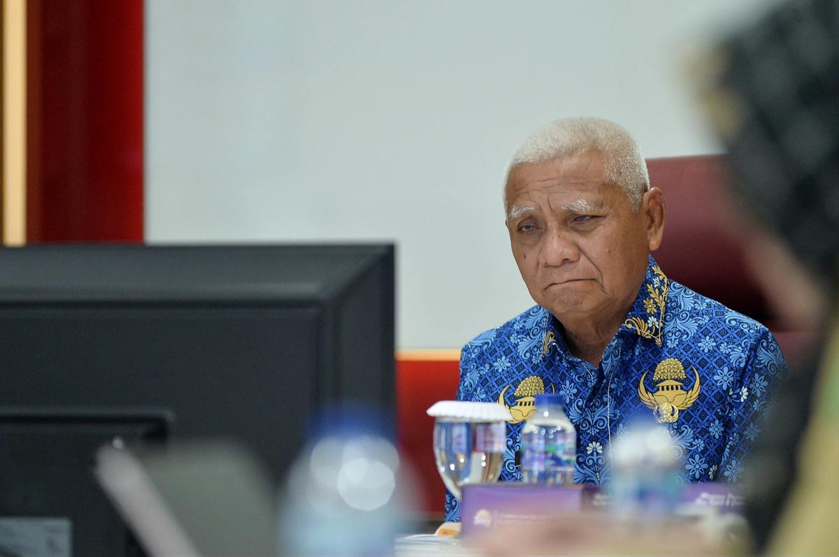 Wagub Sumut Surya mengikuti Rapat Koordinasi Pengendalian Inflasi Tahun 2025